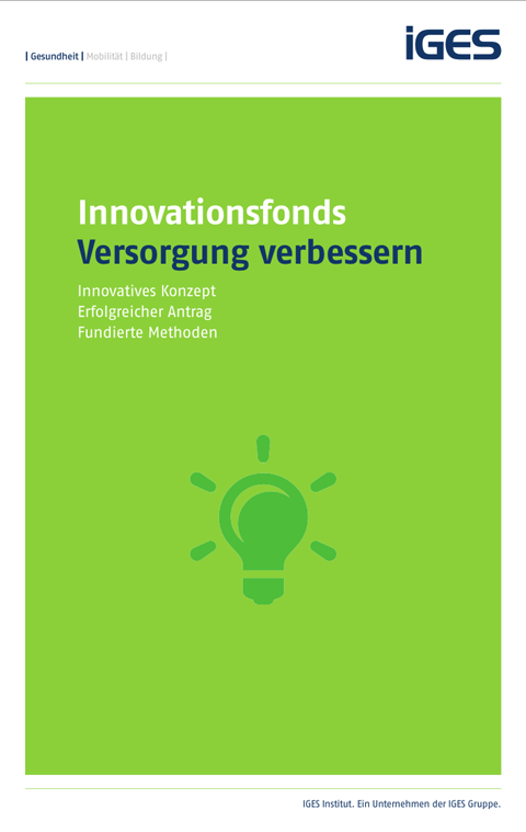Experten: Innovationsfonds-Projekte jetzt planen