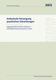 Experten: Pflichtberatung sichert schnellen Zugang zur Versorgung psychischer Krankheiten