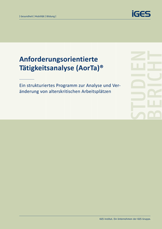 AorTa: Programm für demographiefeste Arbeitsplätze entwickelt