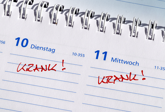 Hoher Krankenstand im Sommer