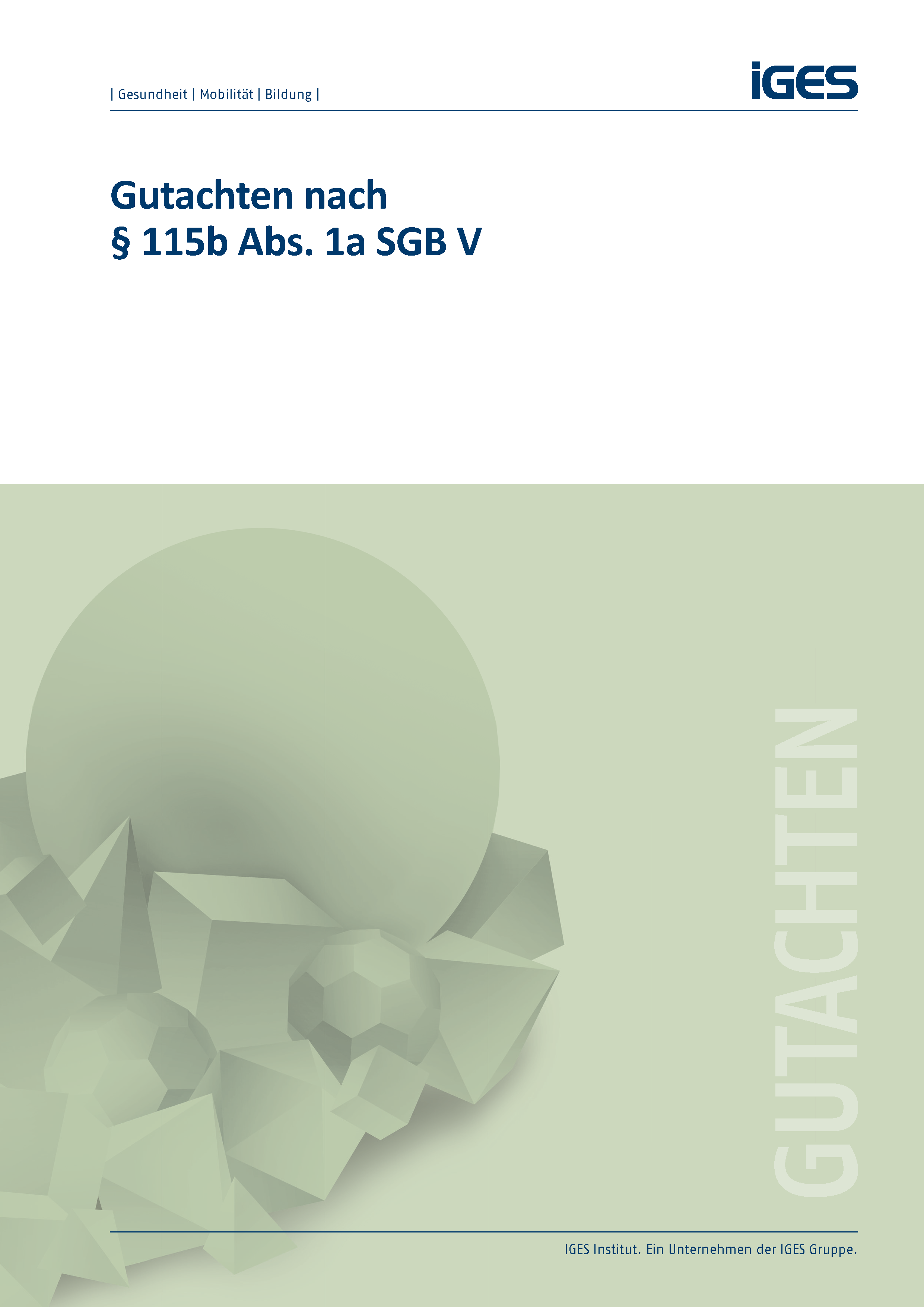 Ambulantisierung: Gutachten nennt 2.500 neue AOP-Leistungen