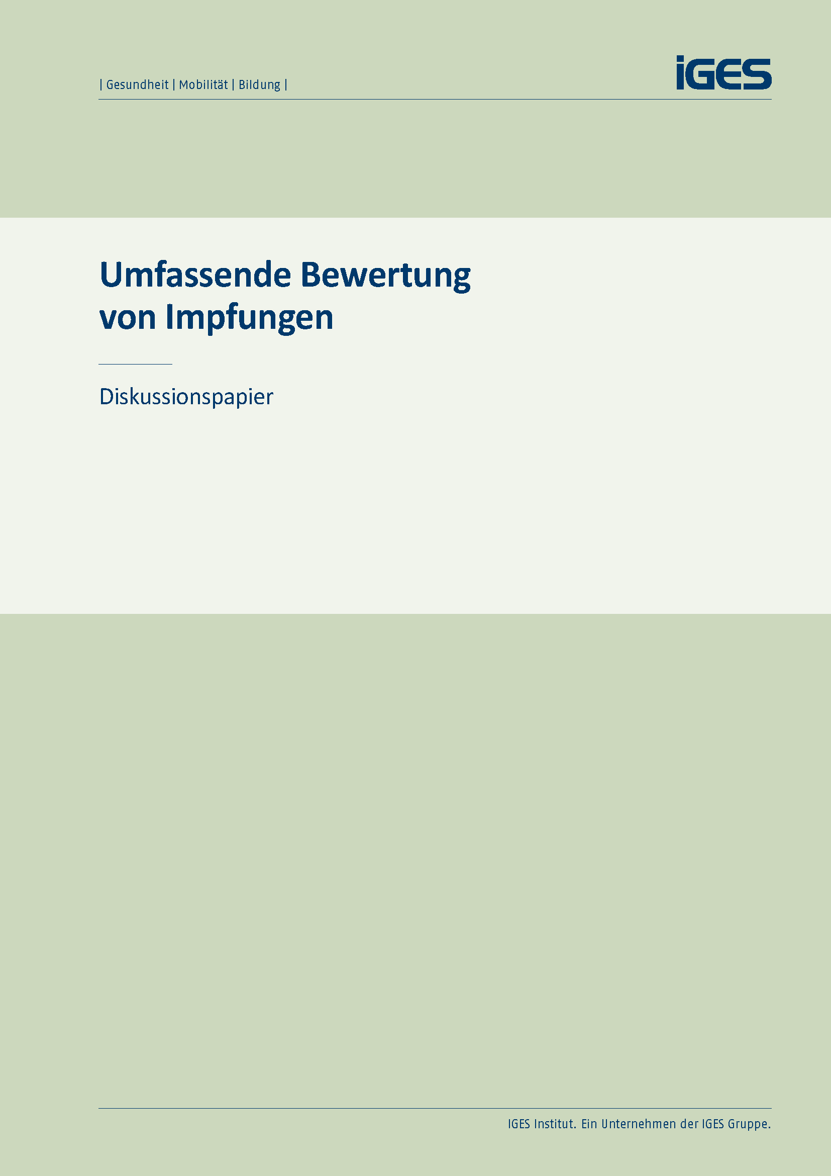 Den umfassenden Wert von Impfungen sichtbarer machen