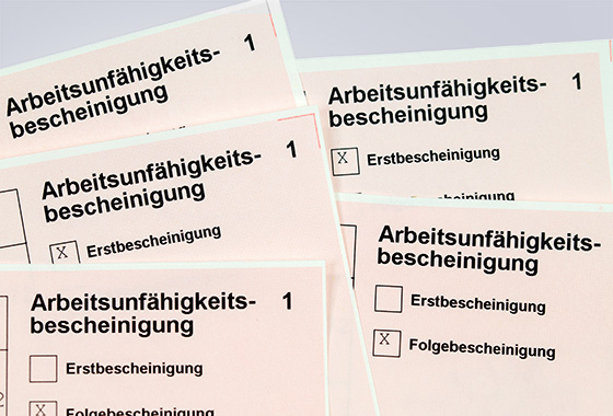 Arbeitsunfähigkeit 2020: mehr langwierige Krankschreibungen