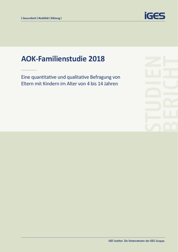 Studie: Freizeit ohne körperliche Aktivität in jeder dritten Familie