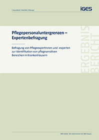 Experten: Geriatrie und Intensivmedizin besonders pflegesensitiv